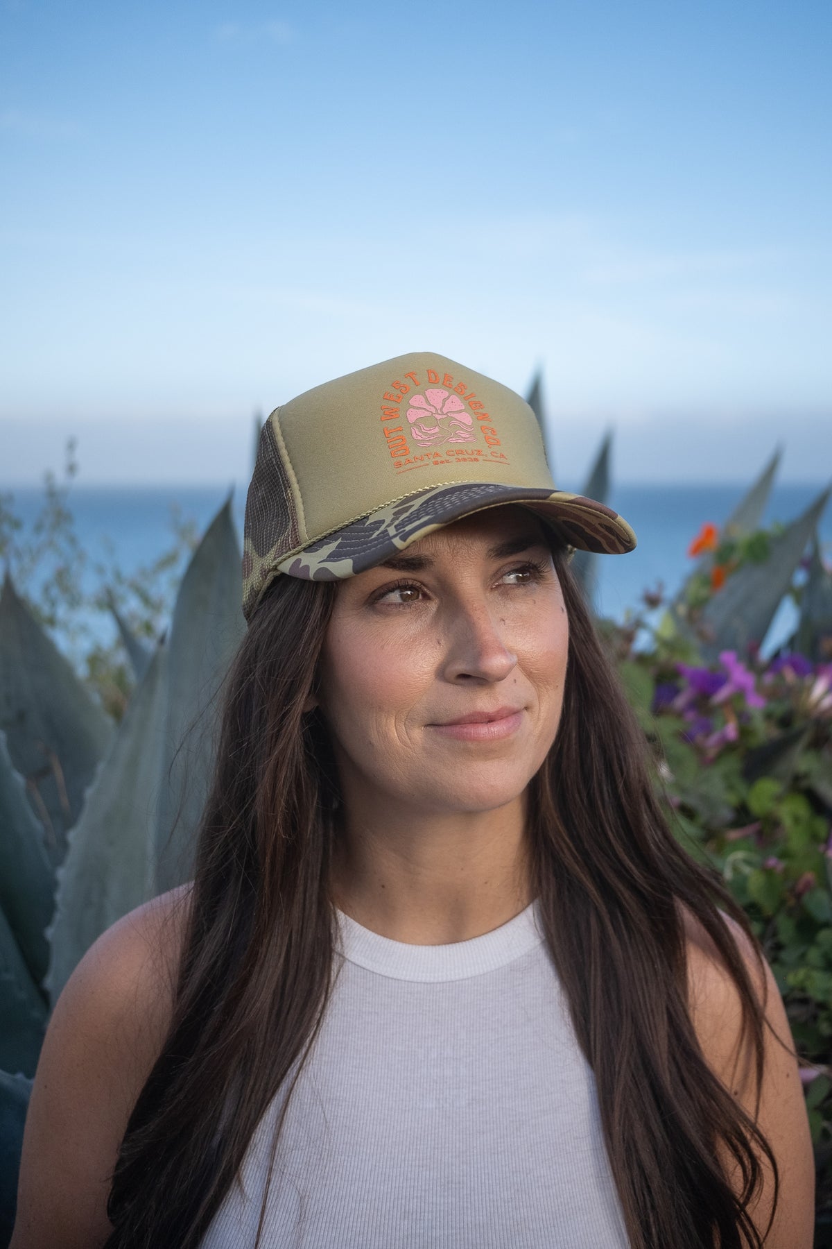 Out West Camo Trucker
