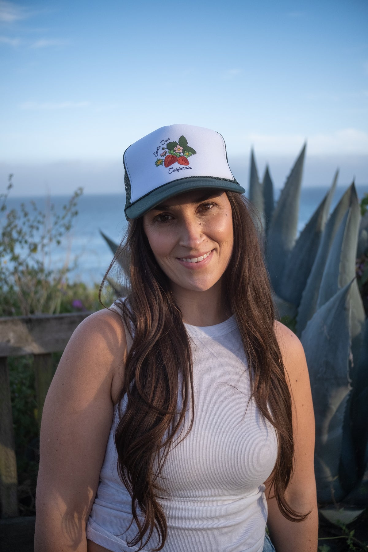 Strawberry Two Tone Trucker